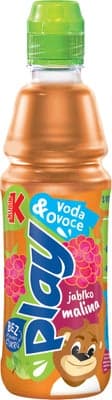 Kubík Play Voda + ovocná příchuť Malina