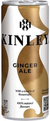 Kinley Ginger Ale plech