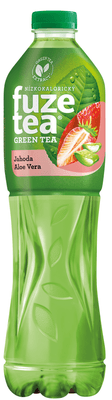 Fuzetea Strawberry Aloe Vera zelený ledový čaj