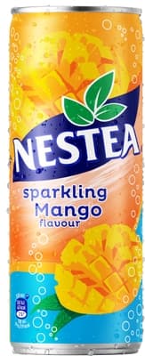 Nestea Sparkling Black Tea Mango flavour, plech