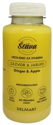 Delmart Lisovaná šťáva jablko zázvor