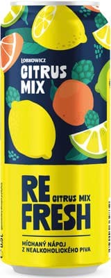 Lobkowicz Refresh Citrus Mix plech