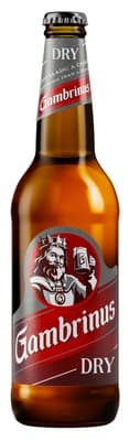 Gambrinus Dry, světlý výčepní, sklo