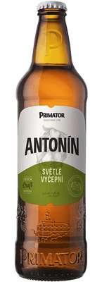 Primátor Antonín, světlé výčepní, sklo
