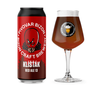 Pivovar Bizon Klíšťák 13, Red Ale