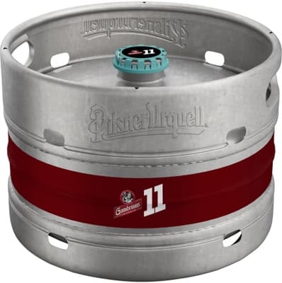 Gambrinus Nepasterizovaný 11, světlý ležák, KEG