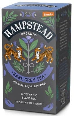 Hampstead Tea BIO černý čaj s bergamotem Earl Grey 20ks
