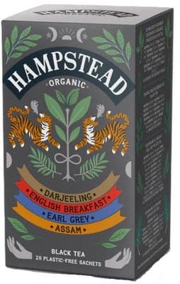 Hampstead Tea BIO selekce černých čajů 20ks