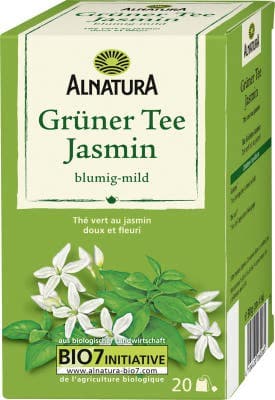 ALNATURA BIO Čaj zelený s jasmínem
