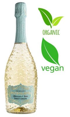 Pizzolato BIO Sparkling Pinot Grigio DOC Extra Dry Organic