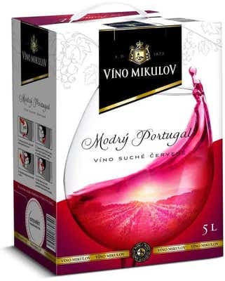 Víno Mikulov Modrý Portugal