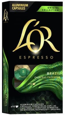 L'OR Brazil (kapsle pro Nespresso®*Original kávovary) 10ks