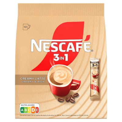 Nescafé 3in1 Creamy Latte, instantní káva