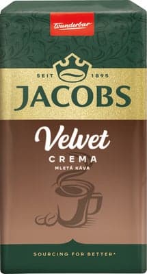 Jacobs Velvet Crema mletá káva