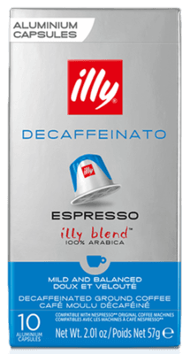 illy Kapsle Espresso bez kofeinu 10ks