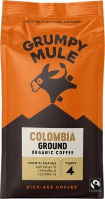 Grumpy Mule BIO Colombia SCA 84+ mletá káva Arabica