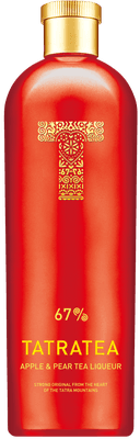 Tatratea 67% Apple & Pear Tea Liqueur  (Jablko & Hruška)