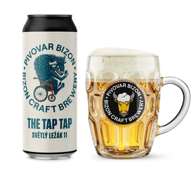 Pivovar Bizon The Tap Tap 11, světlý ležák