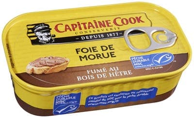 Capitaine Cook Uzená tresčí játra