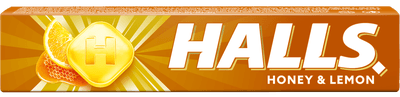 Halls bonbóny s medem a citronem