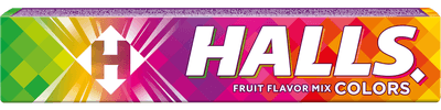 Halls bonbóny Colors s ovocnou příchutí