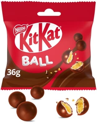 KitKat Ball, cereální křupinky v mléčné čokoládě