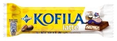 ORION Kofila Latté čokoládová tyčinka s mléčnou náplní s kousky rozpustné kávy
