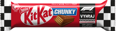 KitKat Chunky mléčná čokoládová tyčinka s oplatkou v mléčné čokoládě
