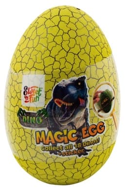 Sweet&Fun Dino Magic Egg - kouzelné vejce s 3D překvapením, 1 ks