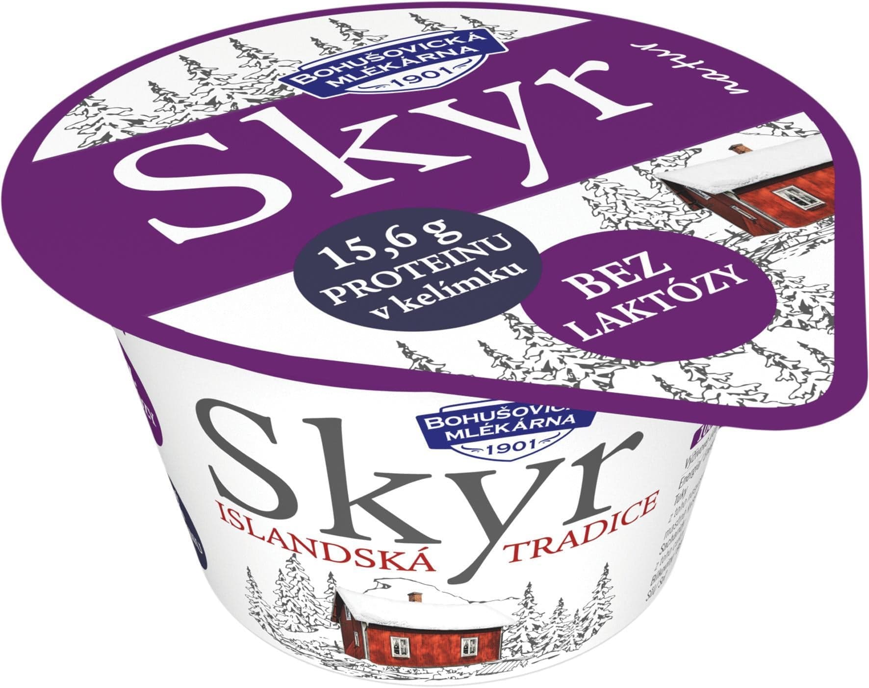Bohušovická mlékárna Skyr 0,1 % bez laktózy
