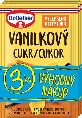 Dr. Oetker Vanilkový cukr 3ks
