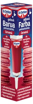 Dr. Oetker Barva potravinářská červená gelová