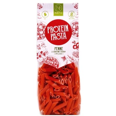 Natu BIO Protein Pasta Penne z červené čočky