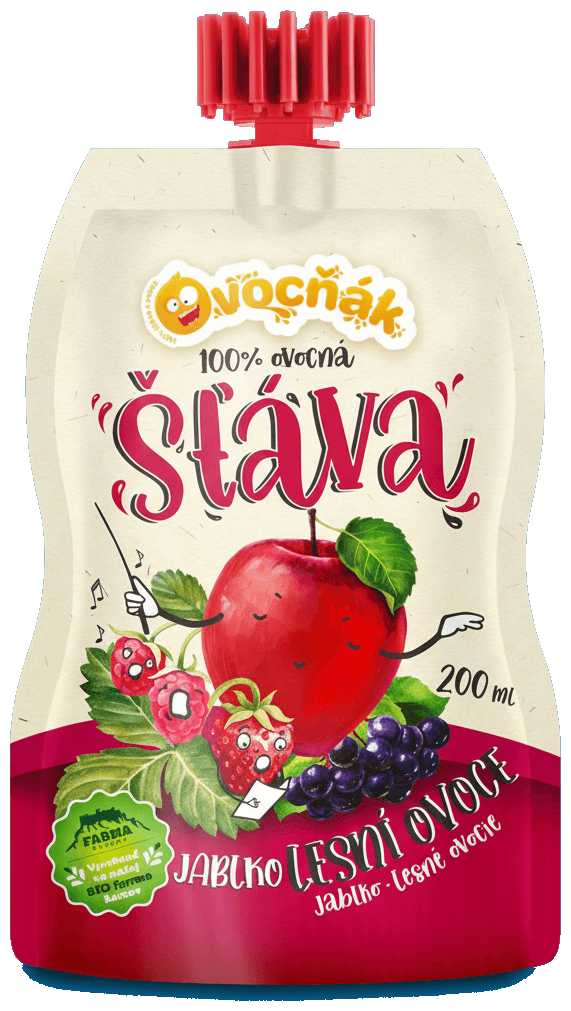 Ovocňák Mošt jablko a lesní ovoce