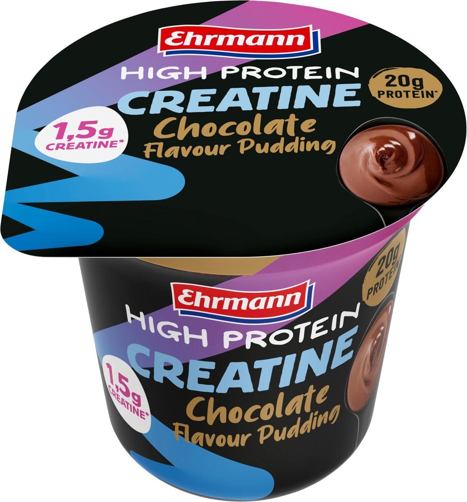 Ehrmann High Protein Creatine pudding čokoláda