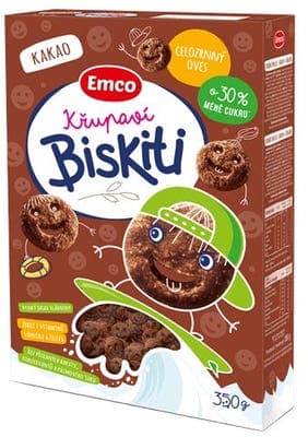 Emco Křupaví Biskiti kakao