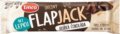 Emco Flapjack hořká čokoláda