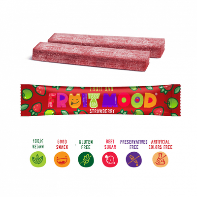 Sergio Ovocná tyčinka fruit mood - Jahoda