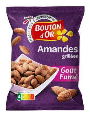 Bouton d´Or Uzené mandle, solené