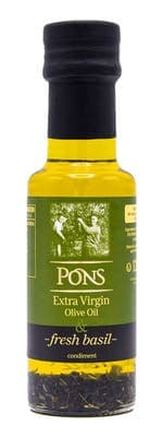Pons Extra panenský olivový olej s bazalkou