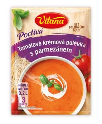 Vitana Tomatová krémová polévka s parmezánem