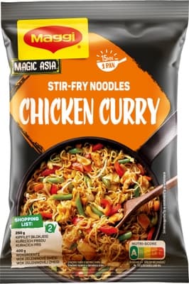 Maggi Nudle z pánve Kuře na kari sáček