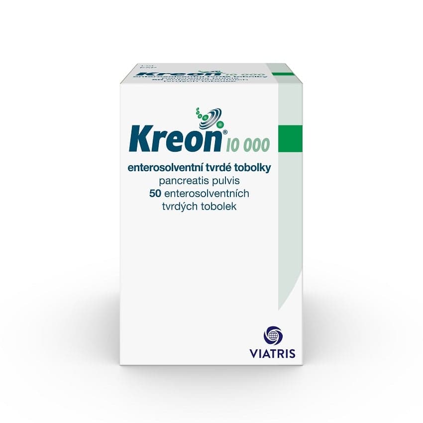 KREON 10000U Enterosolventní tvrdá tobolka 50