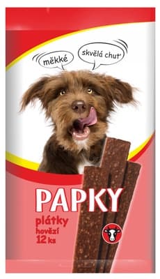 Akinu Papky plátky hovězí pro psy