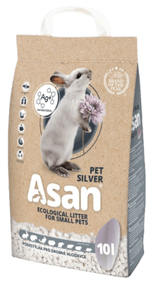 Asan Pet Silver podestýlka pro drobné hlodavce