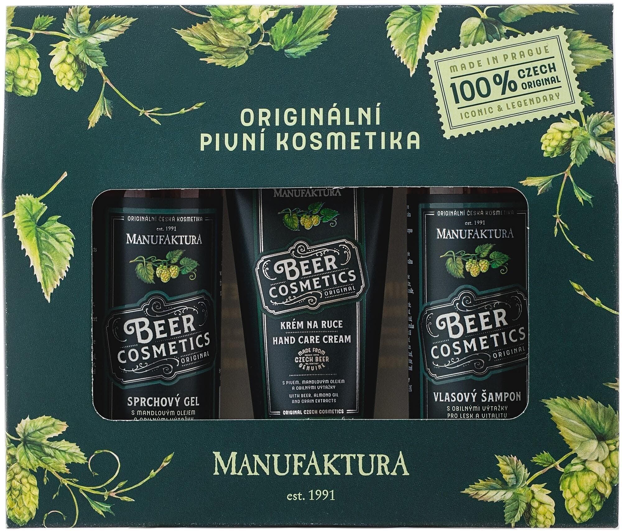 Manufaktura Sada miniatur Pivní kosmetika