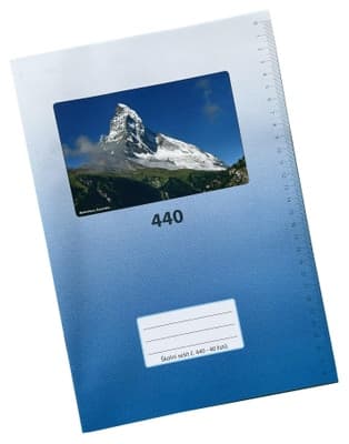 Papírna Martiník Sešit č. 440 - A4, čistý, 40 listů