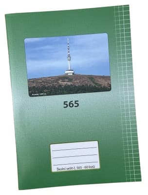 Papírna Martiník Sešit č. 565 - A5, čtverečkovaný, 60 listů