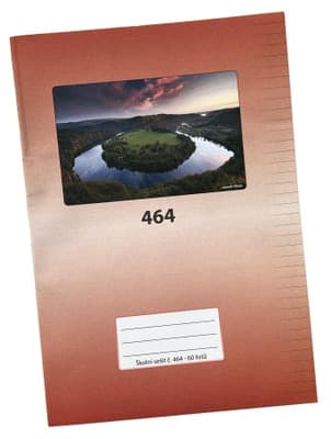 Papírna Martiník Sešit č. 464 -  A4, linkovaný, 60 listů