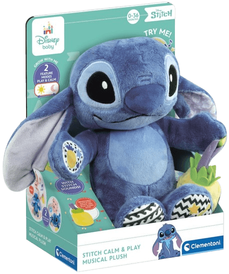 Clementoni Disney baby interaktivní Stitch se zvuky